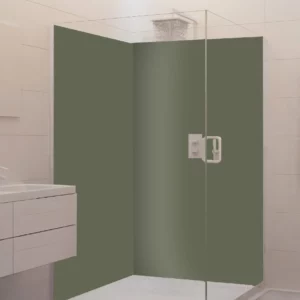 panneau-mural-douche-vert-olive